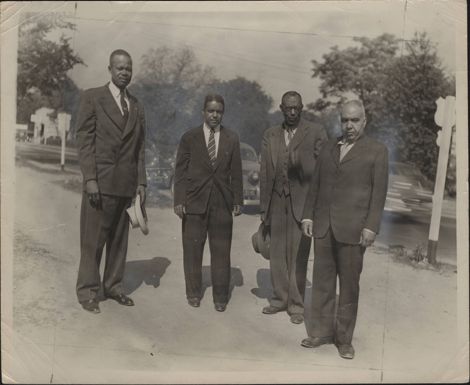 John McCray and James Hinton in the 1950s